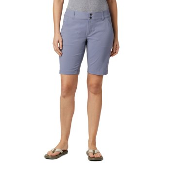 Columbia Saturday Trail Long, Pantalones Cortos Morados Para Mujer | 798062-ONP